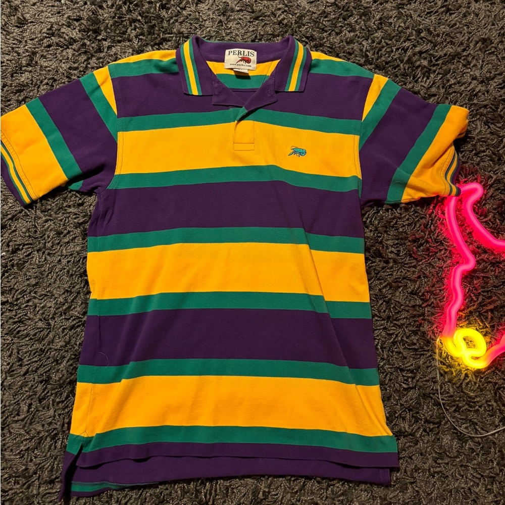 Perils Youth XL Mardi Gras Shirt